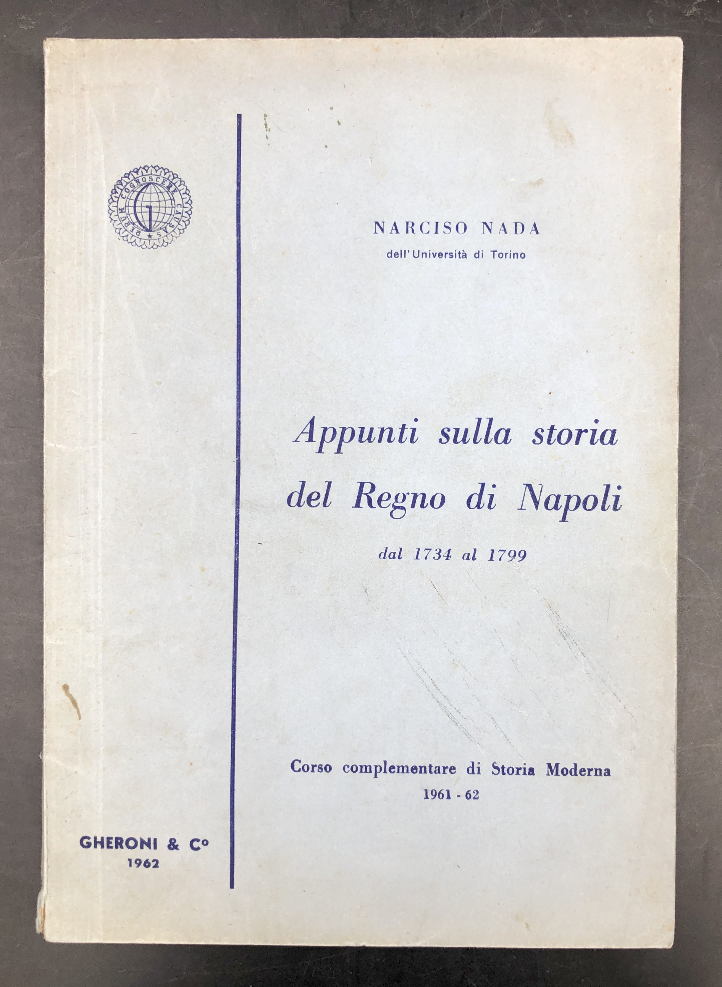 Appunti sulla STORIA del REGNO di NAPOLI dal 1734 al …