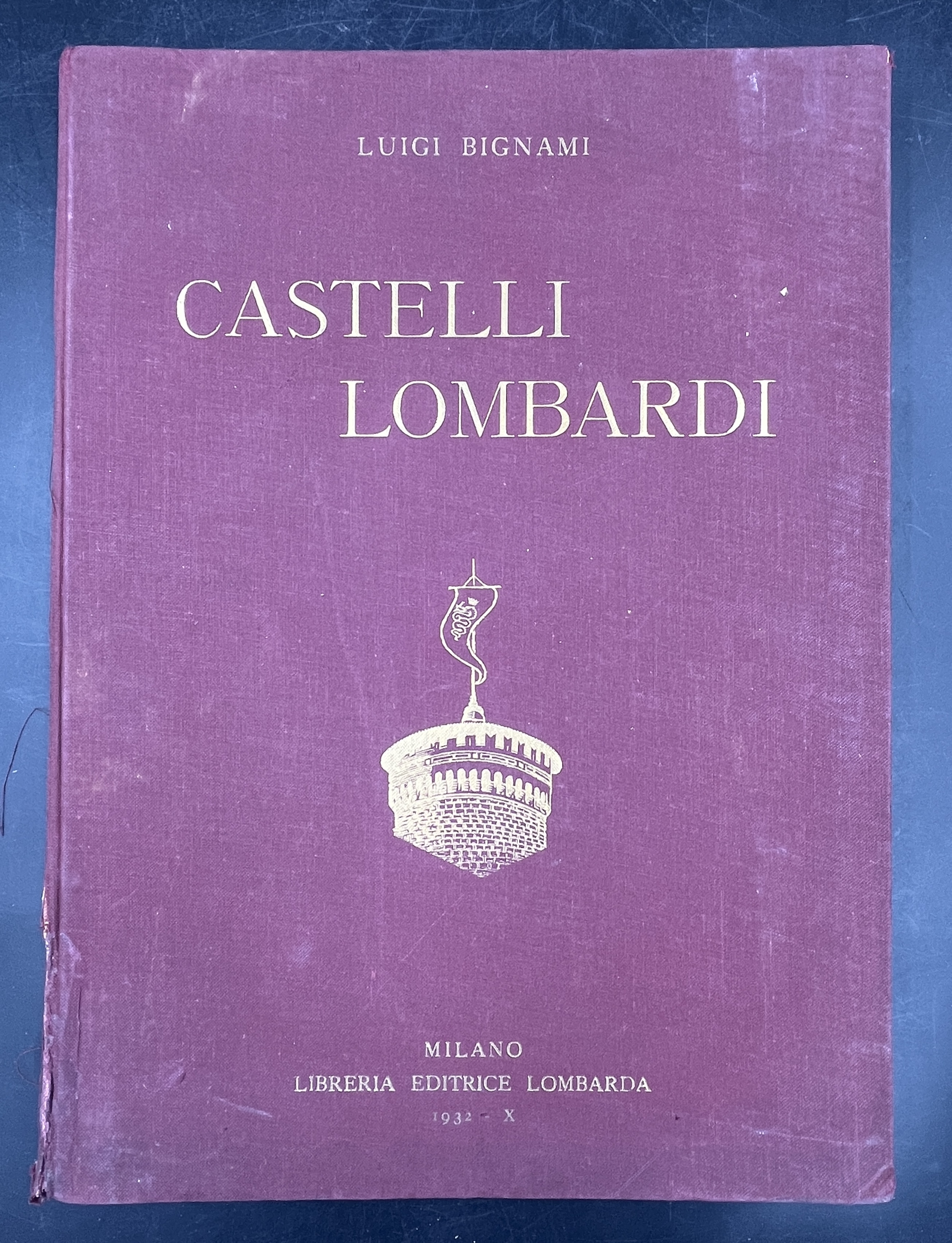 CASTELLI LOMBARDI. 1932 Edizione limitata NUMERATA