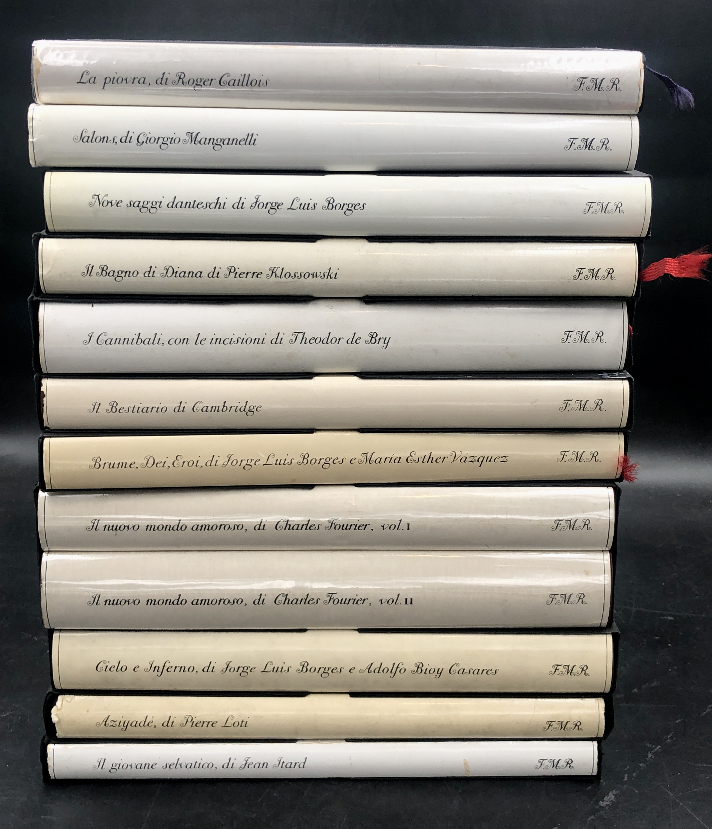 Collana MORGANA dell'editore Franco Maria Ricci, completa delle 11 opere …