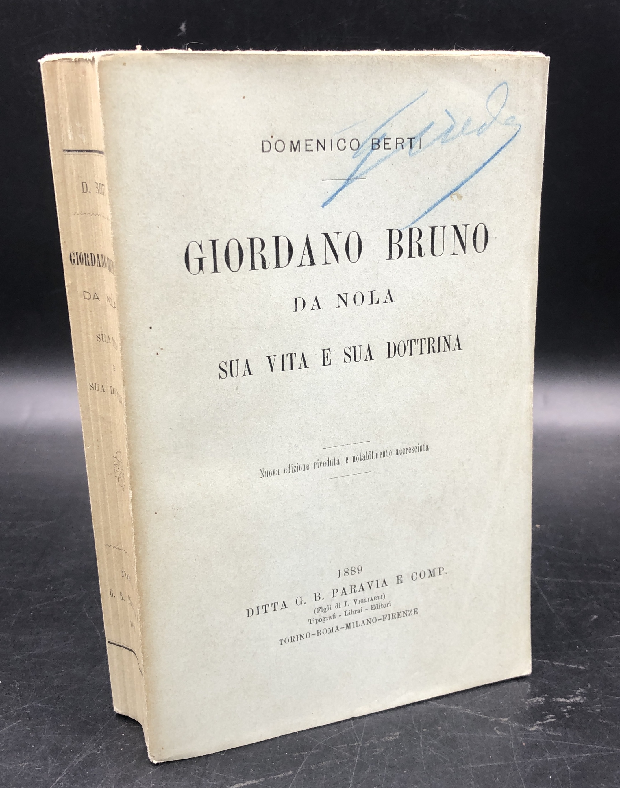 Giordano BRUNO da NOLA. Sua vita e sua dottrina. Nuova …