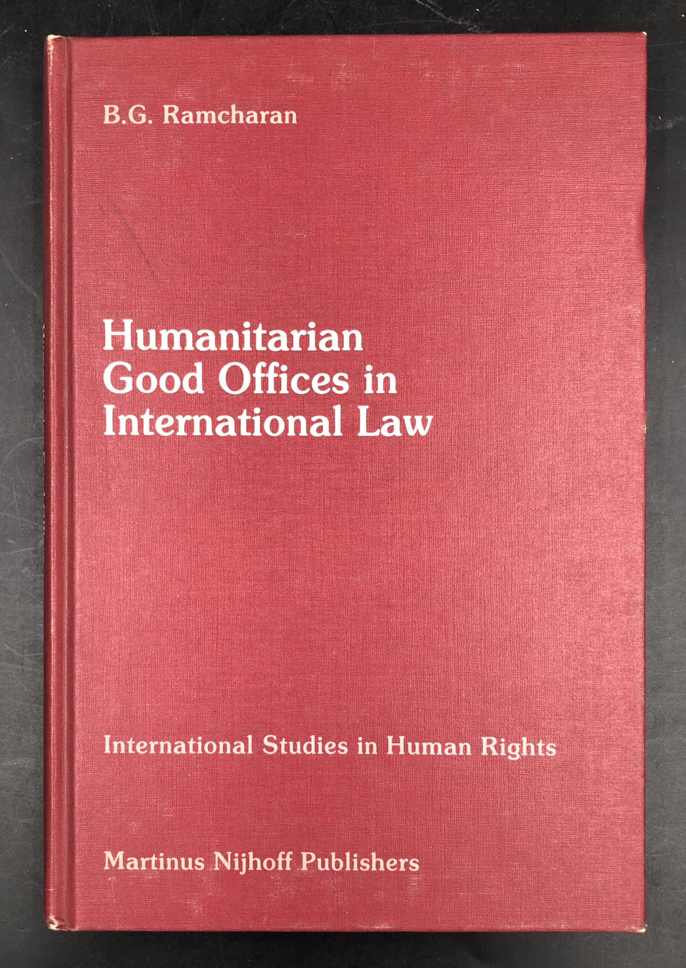 HUMANITARIAN GOOD OFFICES in International Law. The Good Offices of …