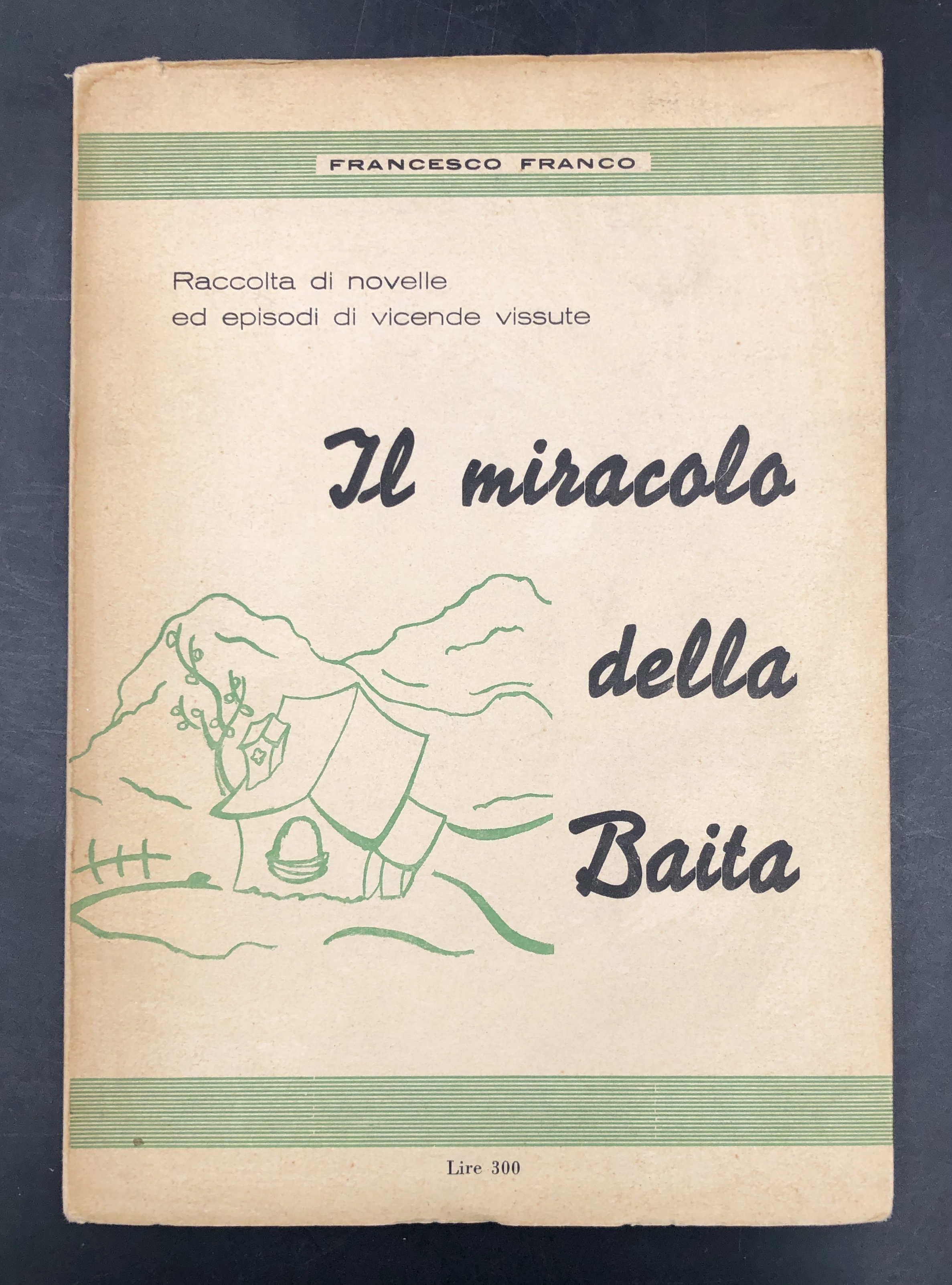 IL MIRACOLO della BAITA. Raccolta di novelle ed episodi di …