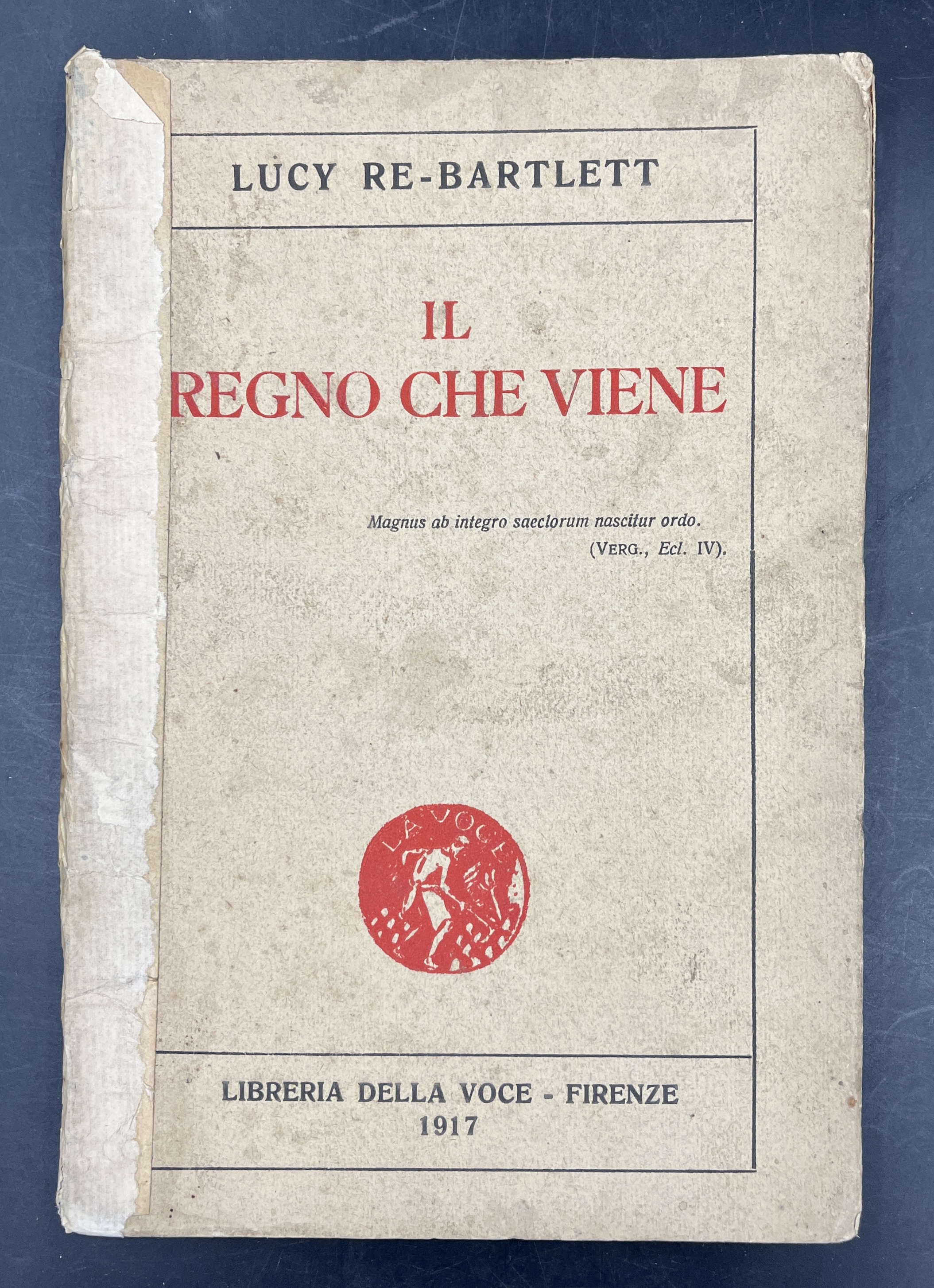 IL REGNO CHE VIENE. I ed. italiana della raccolta sulla …