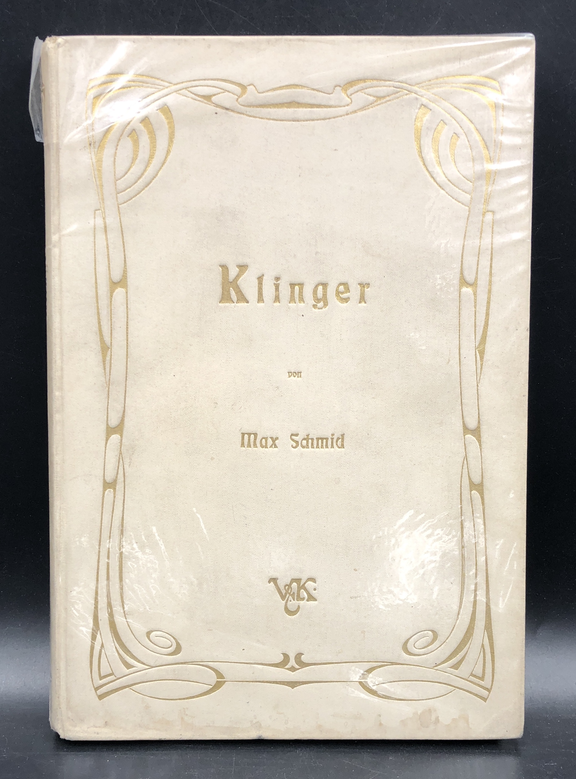 KLINGER. Mit 104 Abbildungen nach Gemälden, Zeichnungen, Radierungen, Bildhauerwerken. 2. …