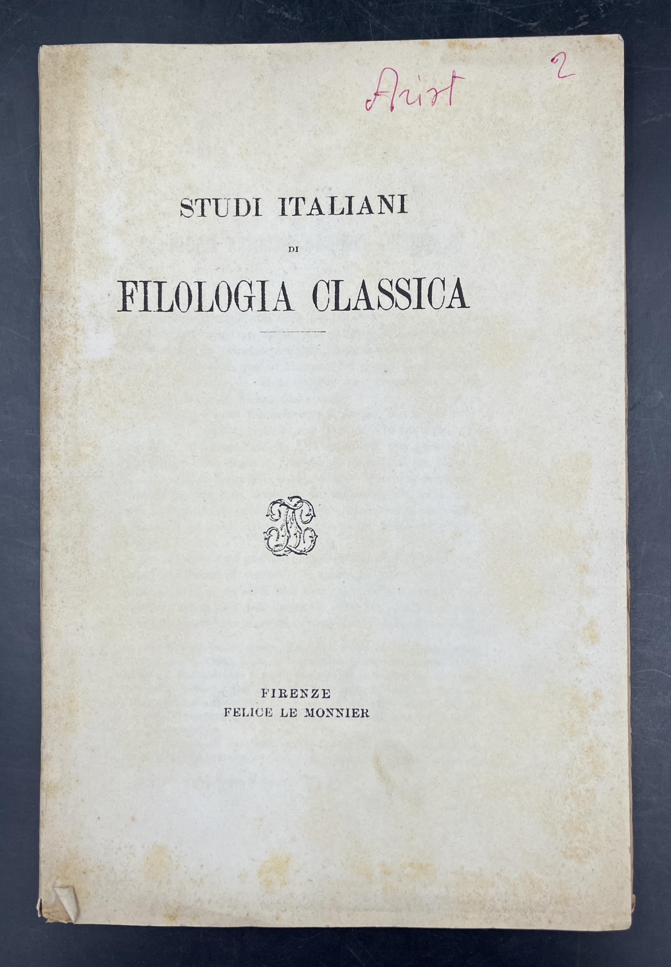 La MIMESI ARTISTICA secondo ARISTOTELE. Corposo stralcio da Studi italiani …