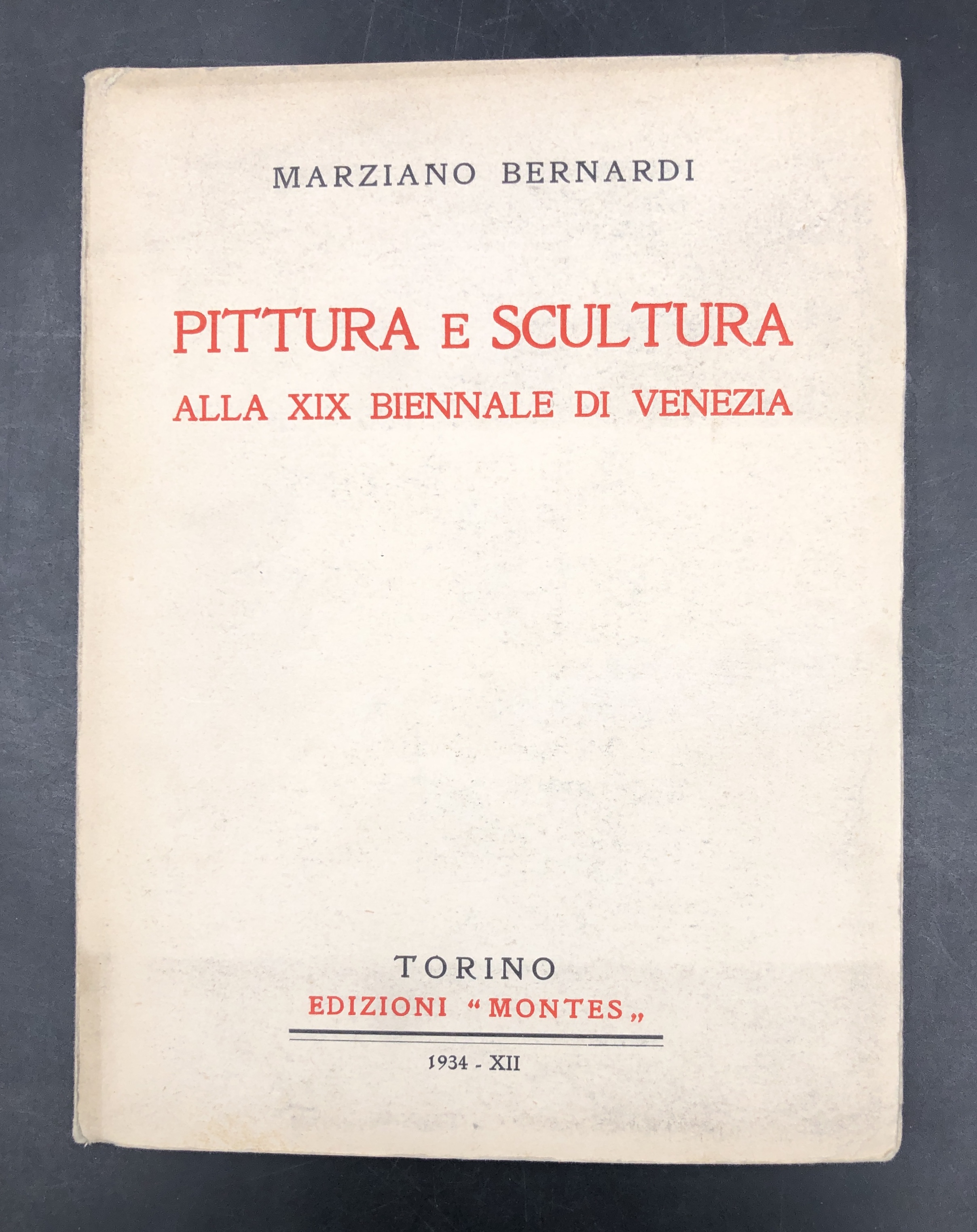 PITTURA e SCULTURA alla XIX BIENNALE di VENEZIA.