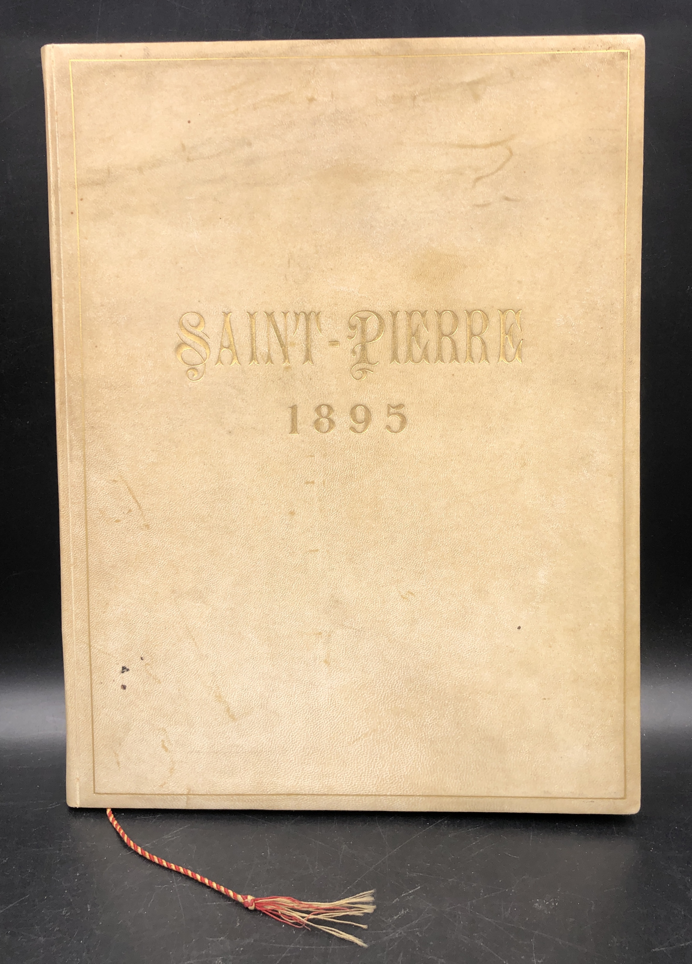 SAINT-PIERRE 1895. Publié à l'occasion du Bazar en faveur de …