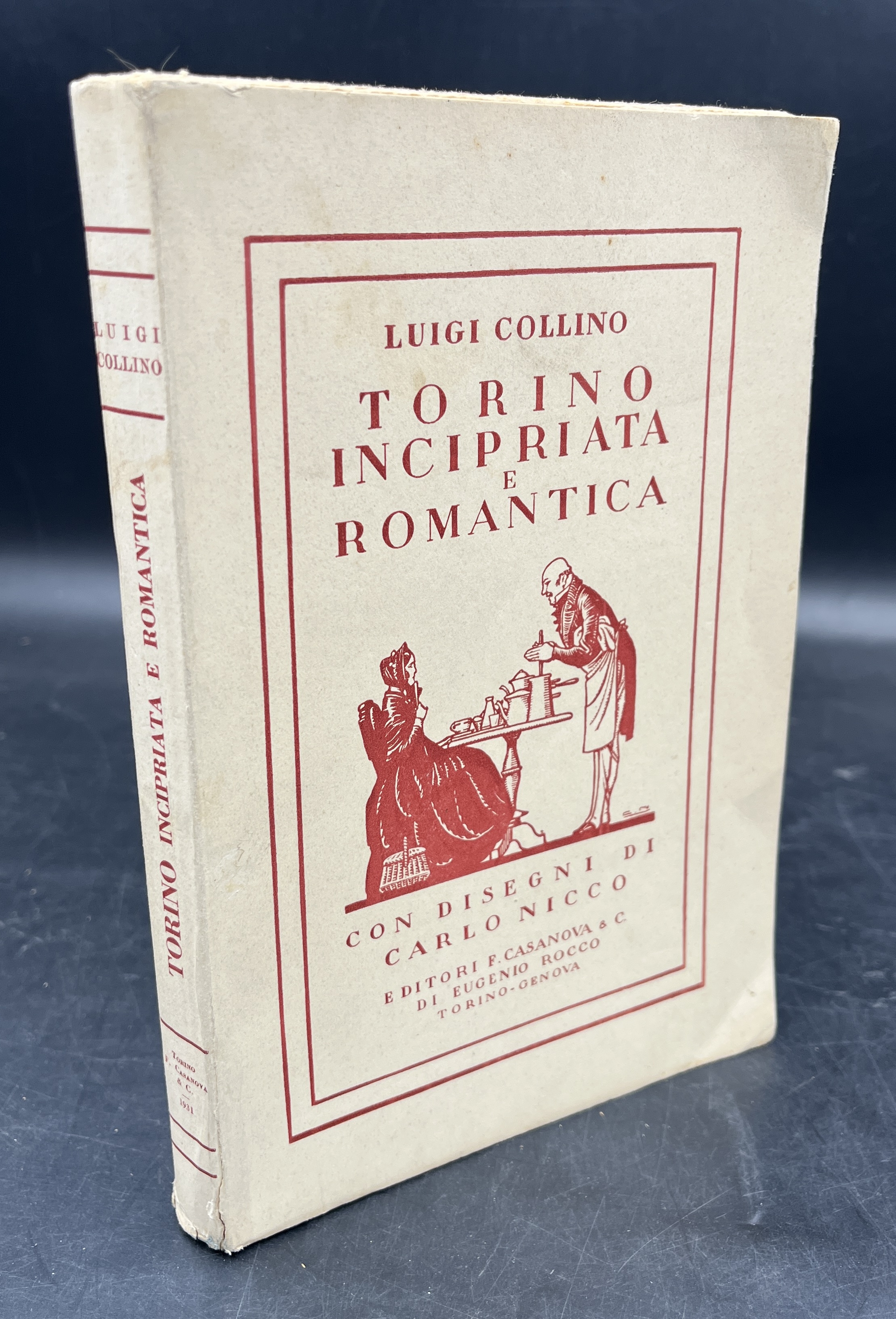 TORINO INCIPRIATA E ROMANTICA. Con DISEGNI di Carlo NICCO.