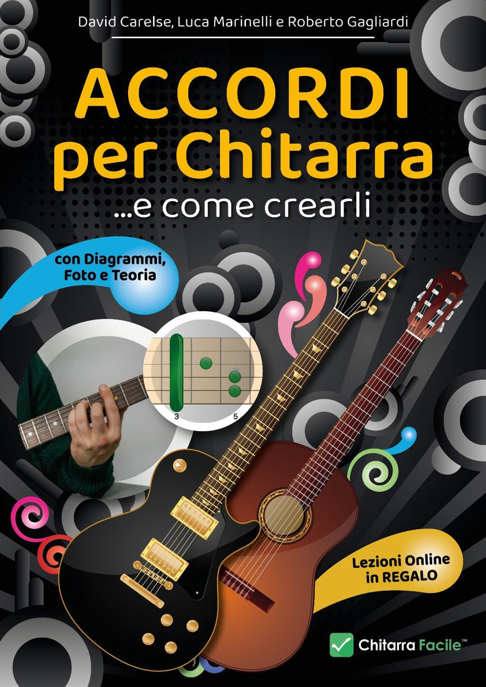 Accordi per chitarra e come crearli. Prontuario, diagrammi, foto, teoria …