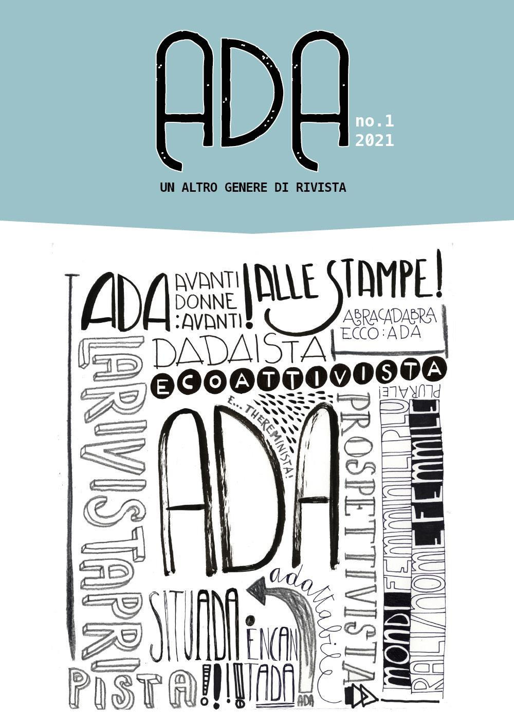 Ada. Un altro genere di rivista. Vol. 1