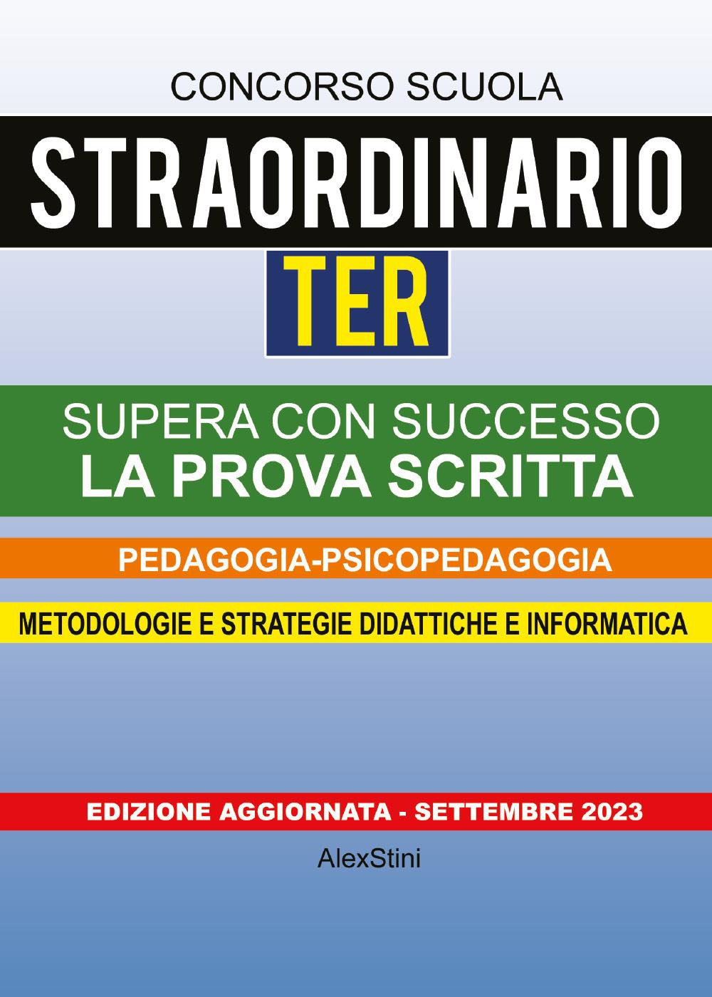 Concorso scuola straordinario ter