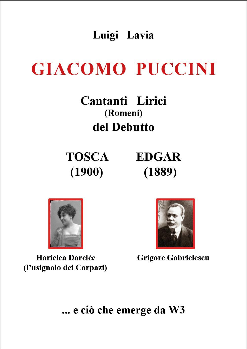 Giacomo Puccini. Cantanti lirici (romeni) del debutto