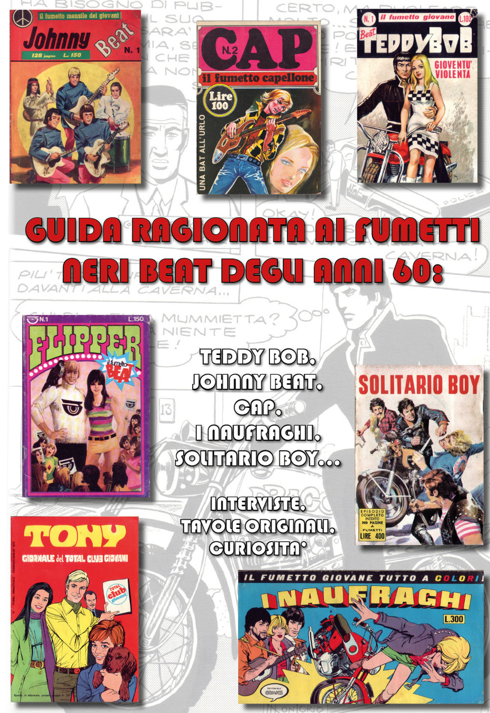 Guida ragionata ai fumetti neri beat degli anni '60: Teddy …