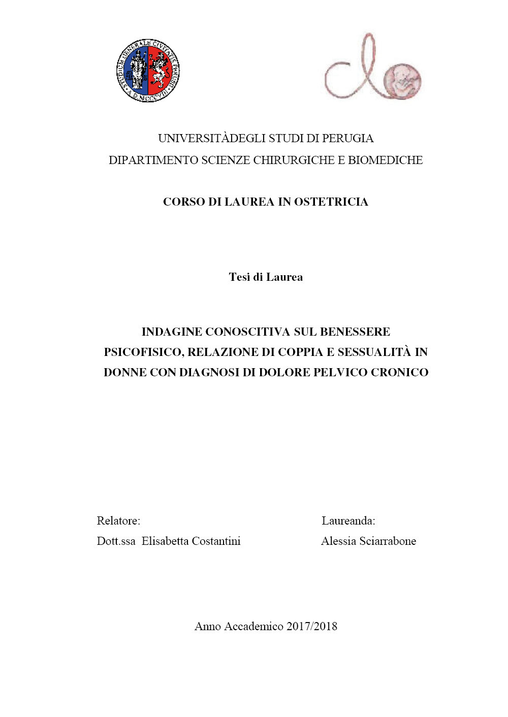 Indagine conoscitiva sul benessere psicofisico, relazione di coppia e sessualità …