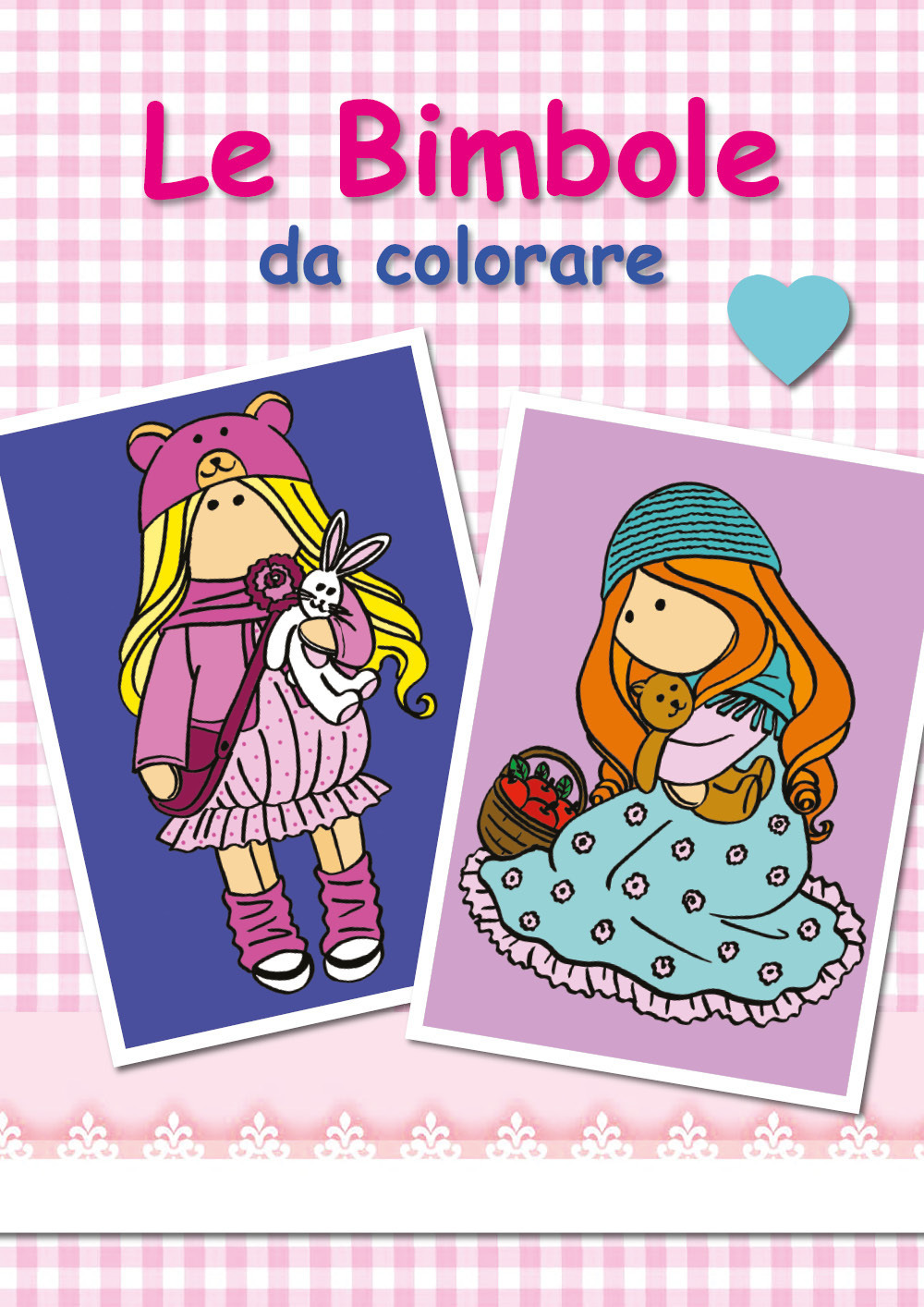 Le bimbole da colorare