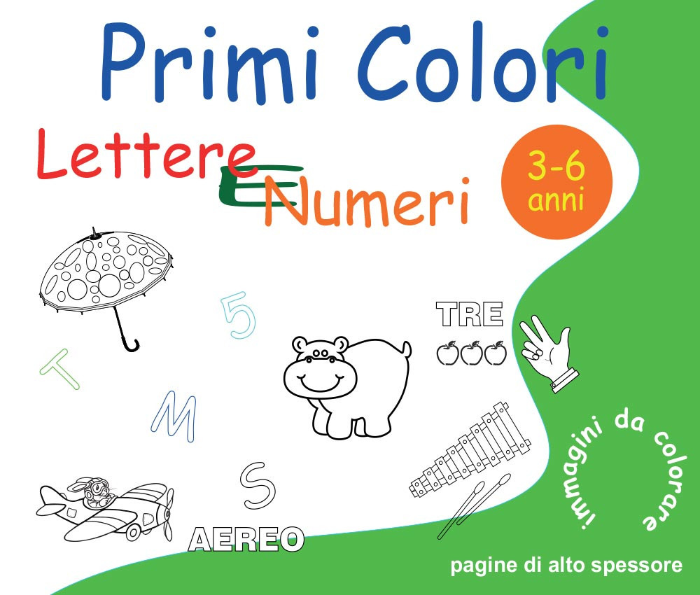 Lettere e numeri. Primi colori