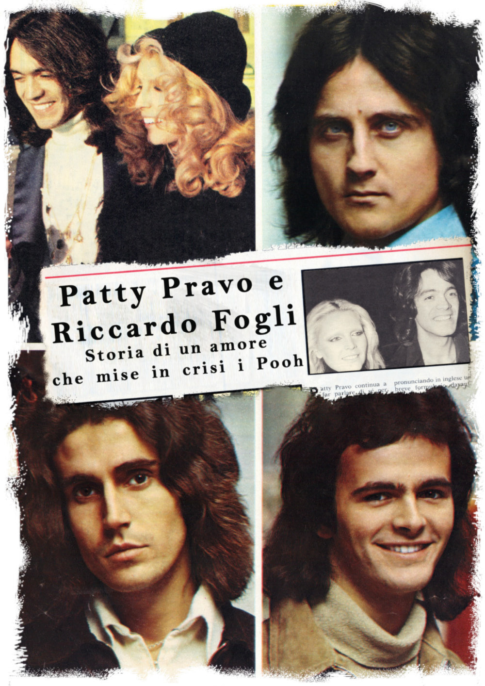 Patty Pravo e Riccardo Fogli. Storia di un amore che …