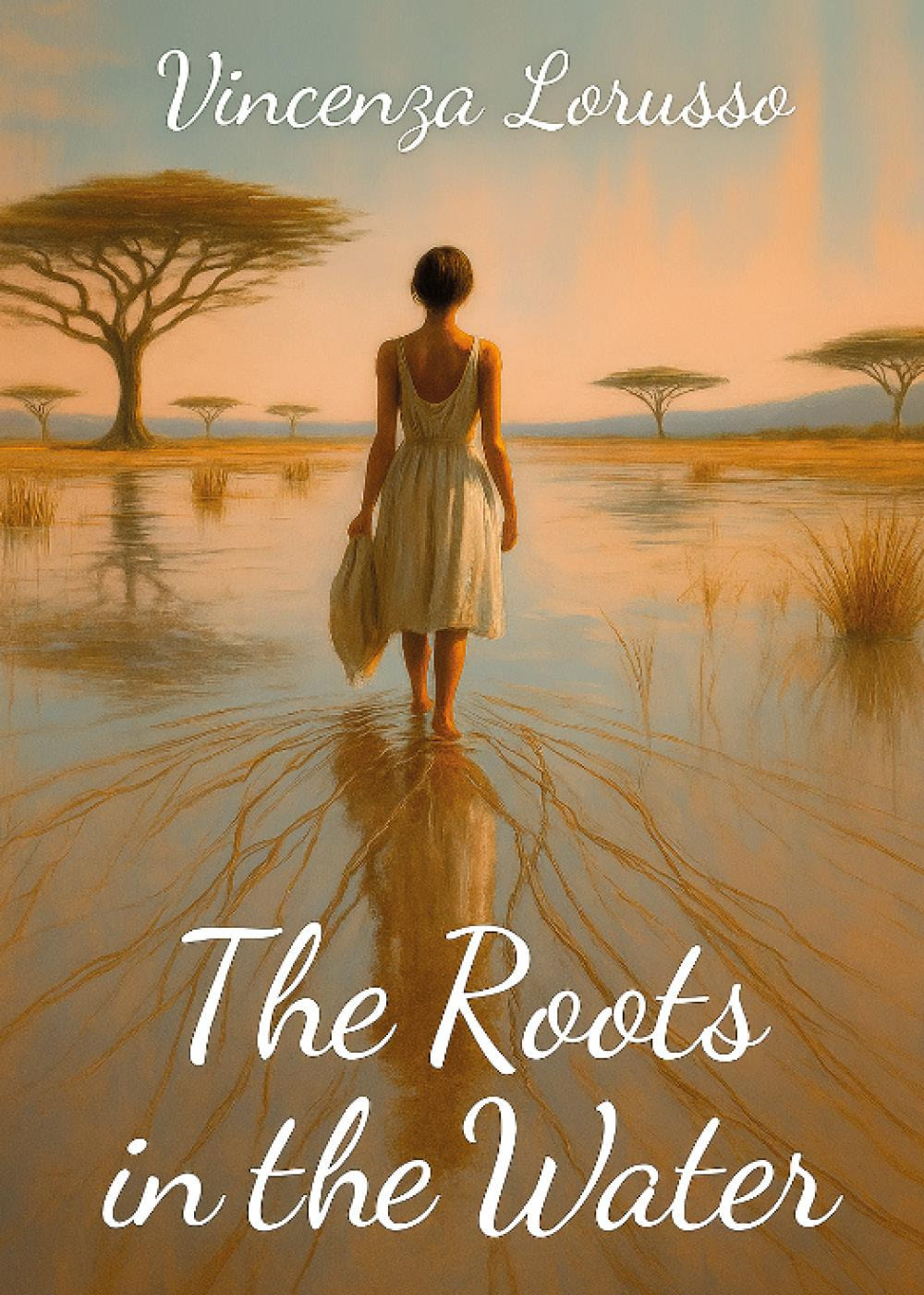 The roots in the water