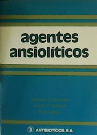 Agentes ansiolíticos.