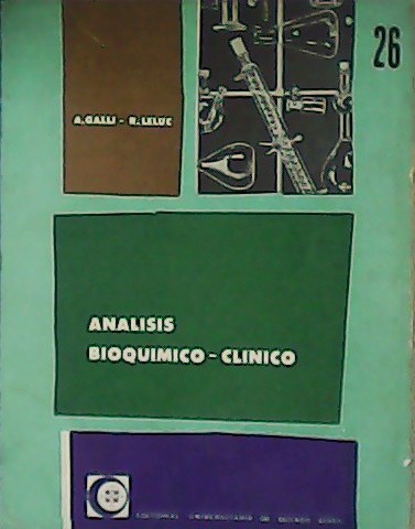 Análisis Bioquímico-Clinico.