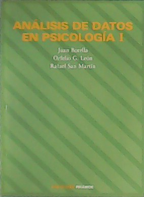 Análisis de datos en Psicología I.