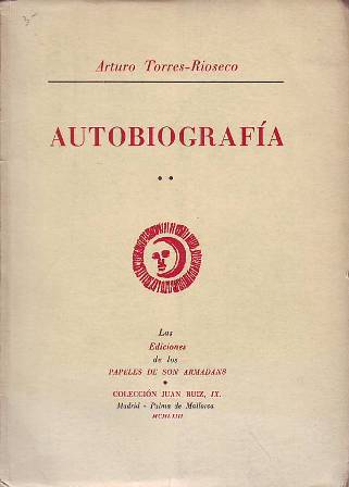 Autobiografía. Poesía.