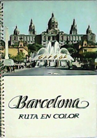 Barcelona, ruta en color.