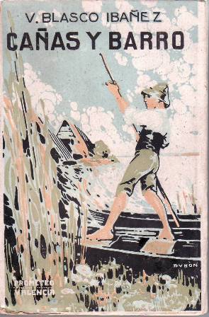 Cañas y barro. Novela. Cubierta de Dubón.