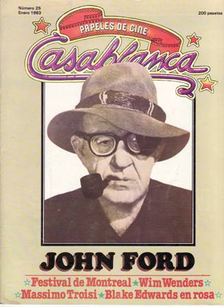 CASABLANCA. PAPELES DE CINE. Nº 25. John Ford. Festival de …
