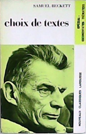 Choix de textes. Avec une notice biographique par Maryse Vincent.