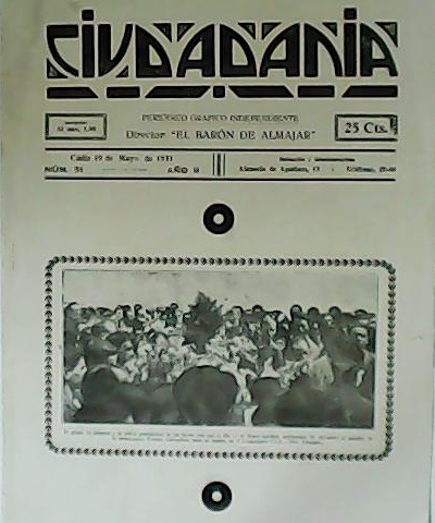 CIUDADANÍA. Periódico gráfico independiente. Año II. Nº 51.