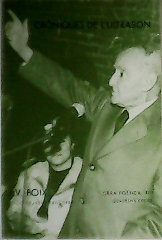 Cròniques de l´ultrason. Obra Poètica XIII.