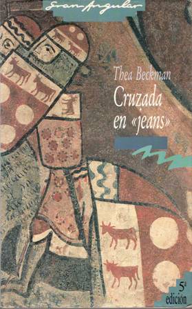 Cruzada en "jeans".