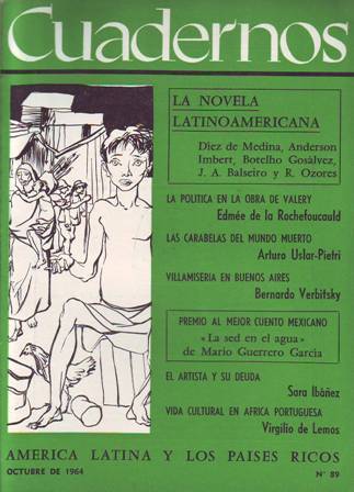 CUADERNOS, nº89.- Revista Mensual de América Latina. Director: Germán Arciniegas. …