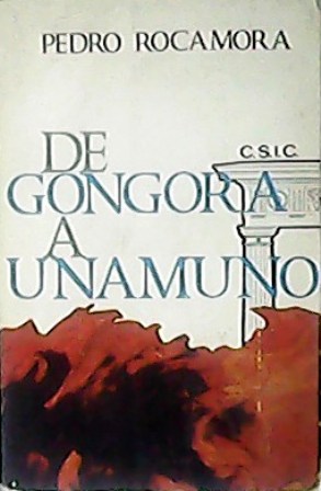 De Góngora a Unamuno.