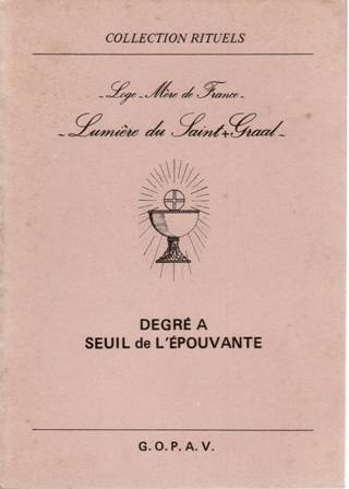 DEGRÉ A SEUIL de L'ÉPOUVANTE.