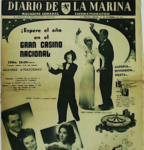 DIARIO DE LA MARINA. Magazine cinematográfico.