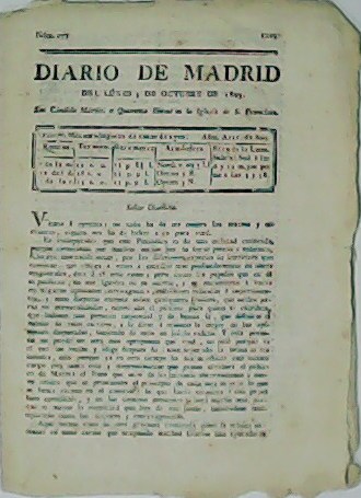 Diario de Madrid. Nº 227.