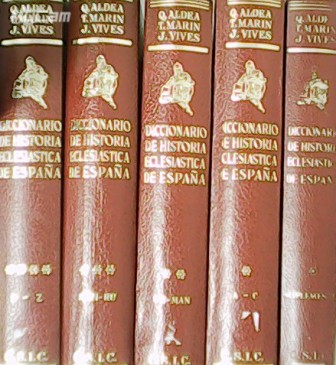 Diccionario de Historia Eclesiástica de España. 5 volúmenes. Tomo I …