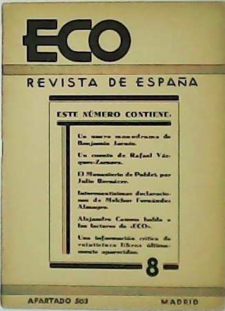 ECO. Revista de España. Año II. Nº VIII.