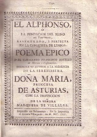 El Alphonso, o La Fundación del Reino de Portugal, assegurada, …