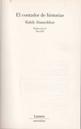 El contador de historias.