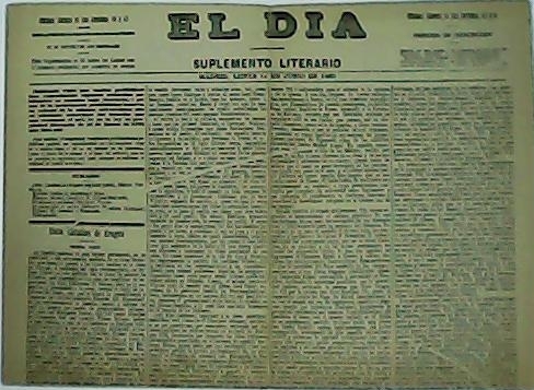 EL DÍA. Suplemento Literario.