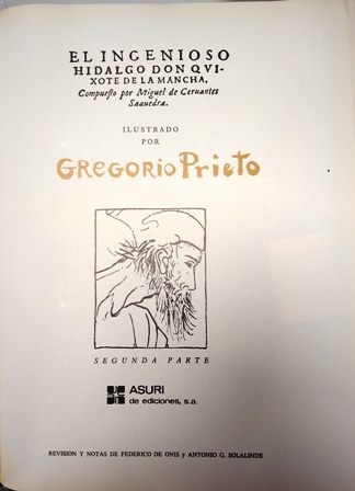 El Ingenioso Hidalgo Don Quijote de la Mancha. Tomo II. …