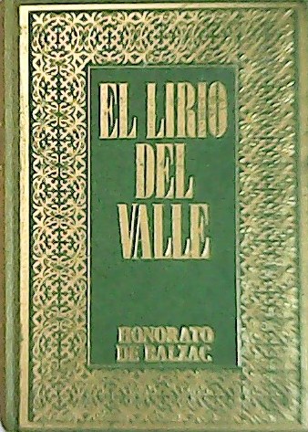 El lirio del Valle. Versión española de Manuel Araquistain.