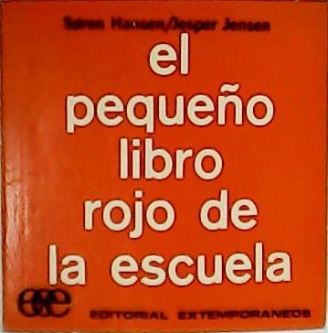 El pequeño libro rojo de la escuela.