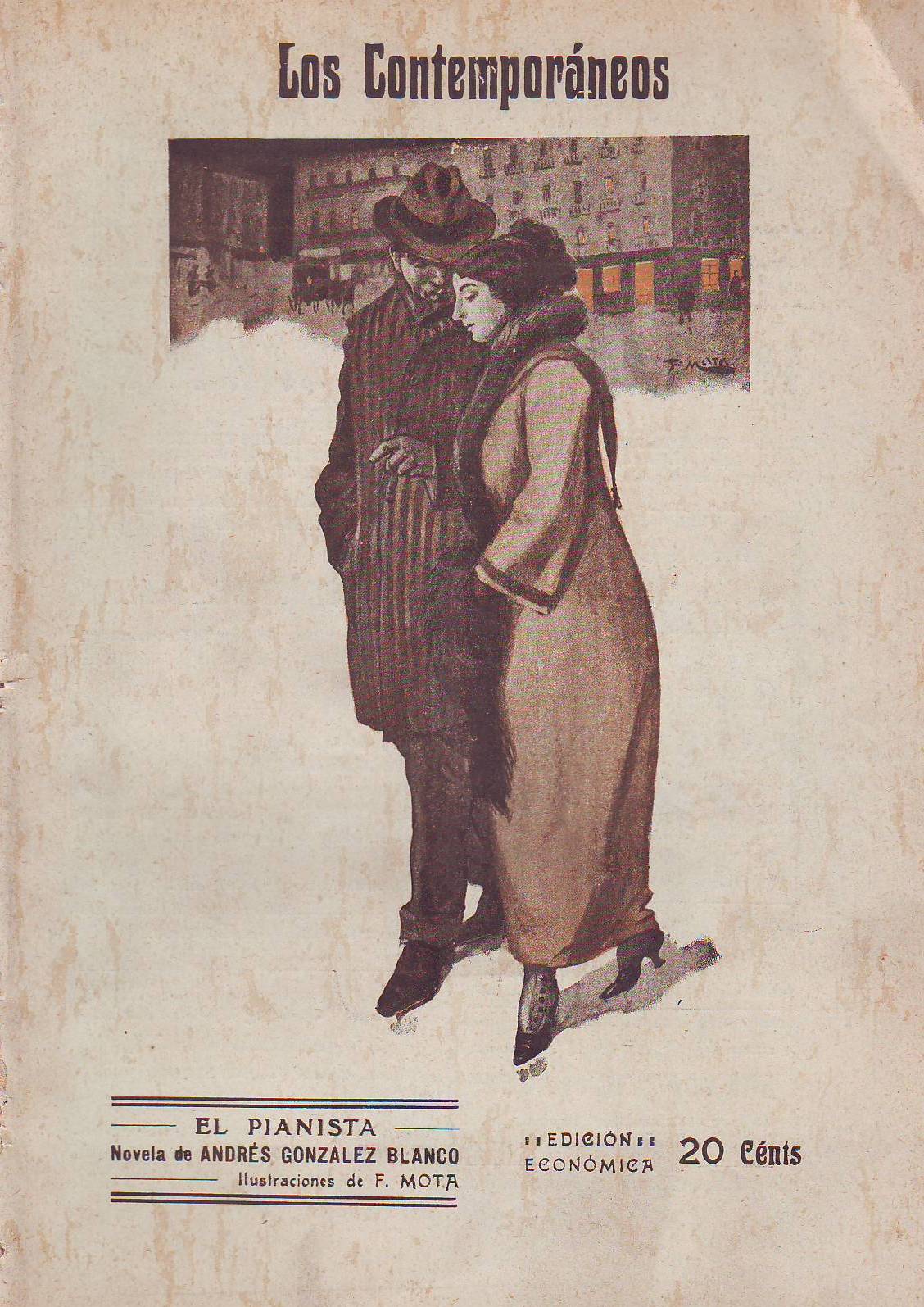 El pianista. Ilustr. de F. Mota.