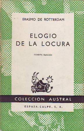 Elogio de la locura. Traducción de Pedro Voltes Bou