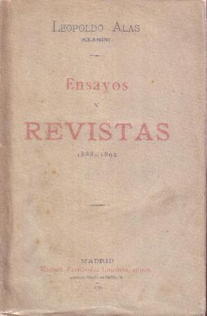 Ensayos y revistas (1888-1892).