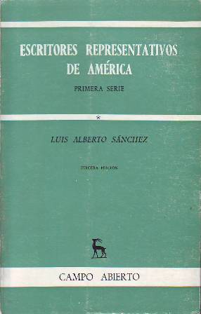 Escritores representativos de América. Primera Serie. 3 vols.